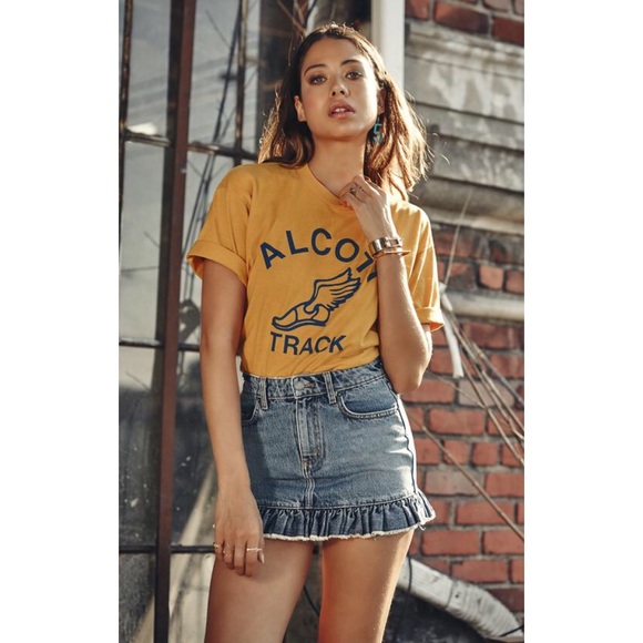 Carmar Dresses & Skirts - car mar virgilia denim ruffle skirt